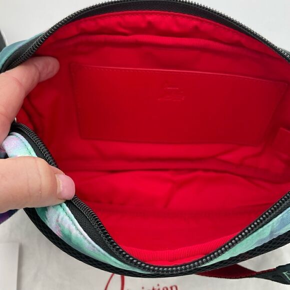 Unisex, Christian, Louboutin, loubideal adjustable belt bag made in Italy - Picture 8 of 10